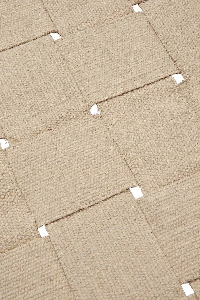 Ferm Living dywan podłogowy z wełną 135 x 200 cm 1104273171 beżowy AA00