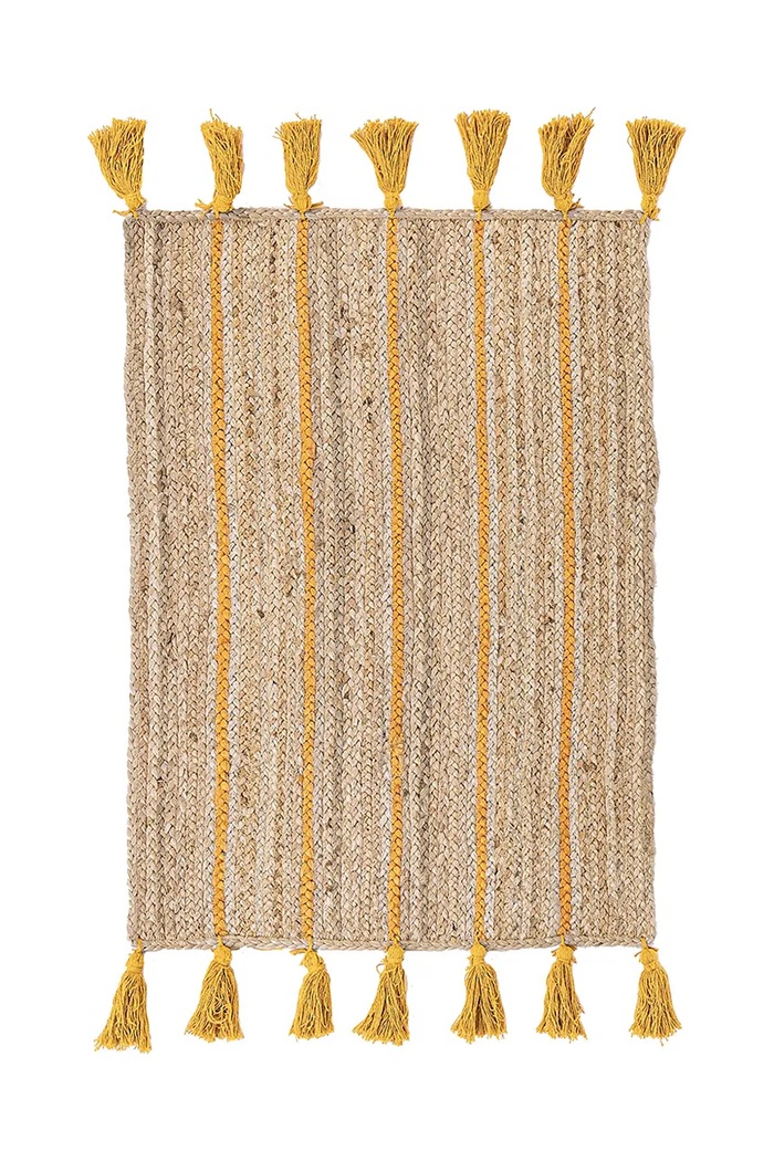 Bizzotto covoraș decorativ din iută 60 x 90 cm bej 608312