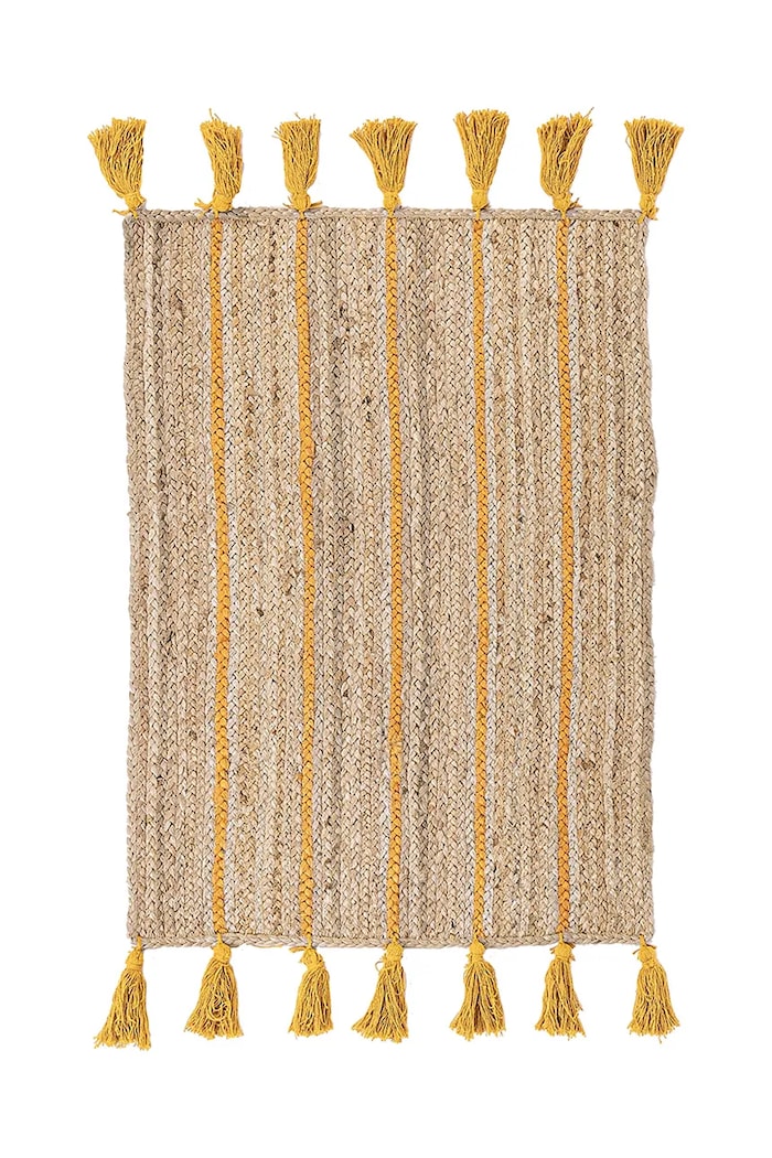 Bizzotto covoraș decorativ din iută 60 x 90 cm bej 608312