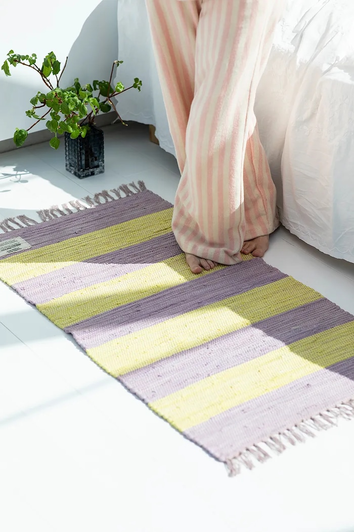 Bongusta dywanik bawełniany 60 x 90 cm BON48.5715648003720 fioletowy AA00