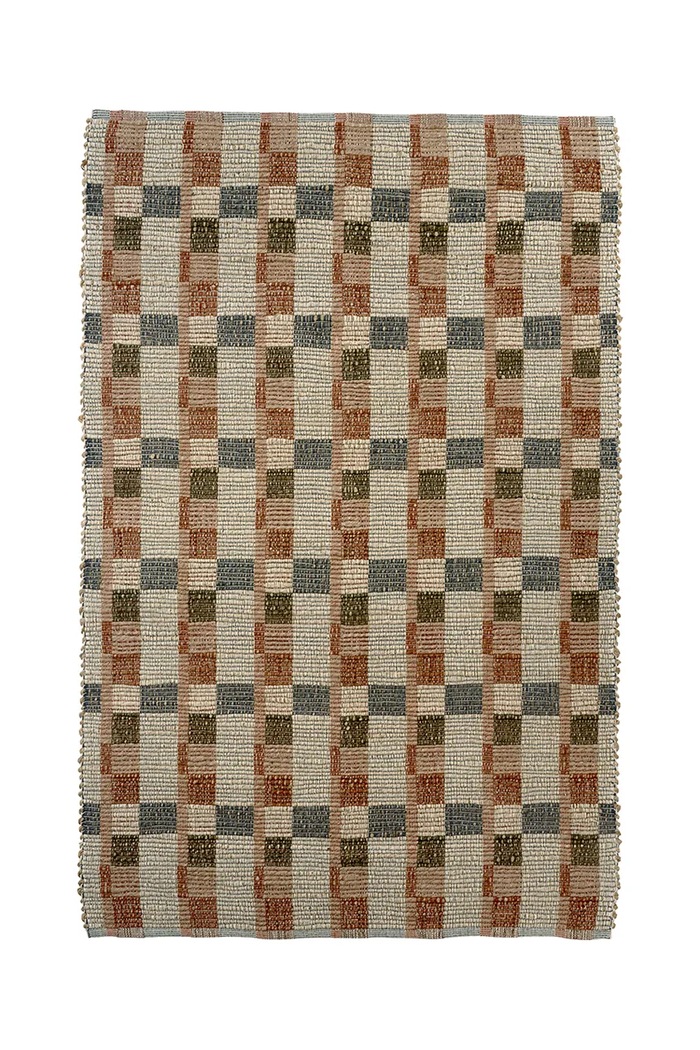 Madam Stoltz dywan podłogowy jutowy 120 x 180 cm multicolor PI.12090C
