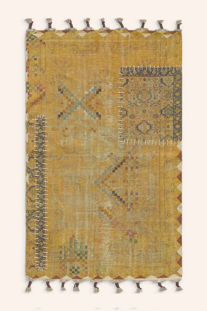 Calma House dywanik podłogowy bawełniany 60 x 90 cm multicolor DINKA90MOS