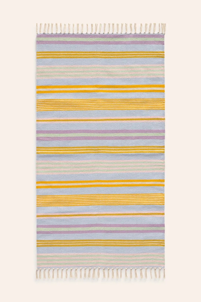 Calma House dywan podłogowy bawełniany 90 x 150 cm multicolor AMANDA150MUL