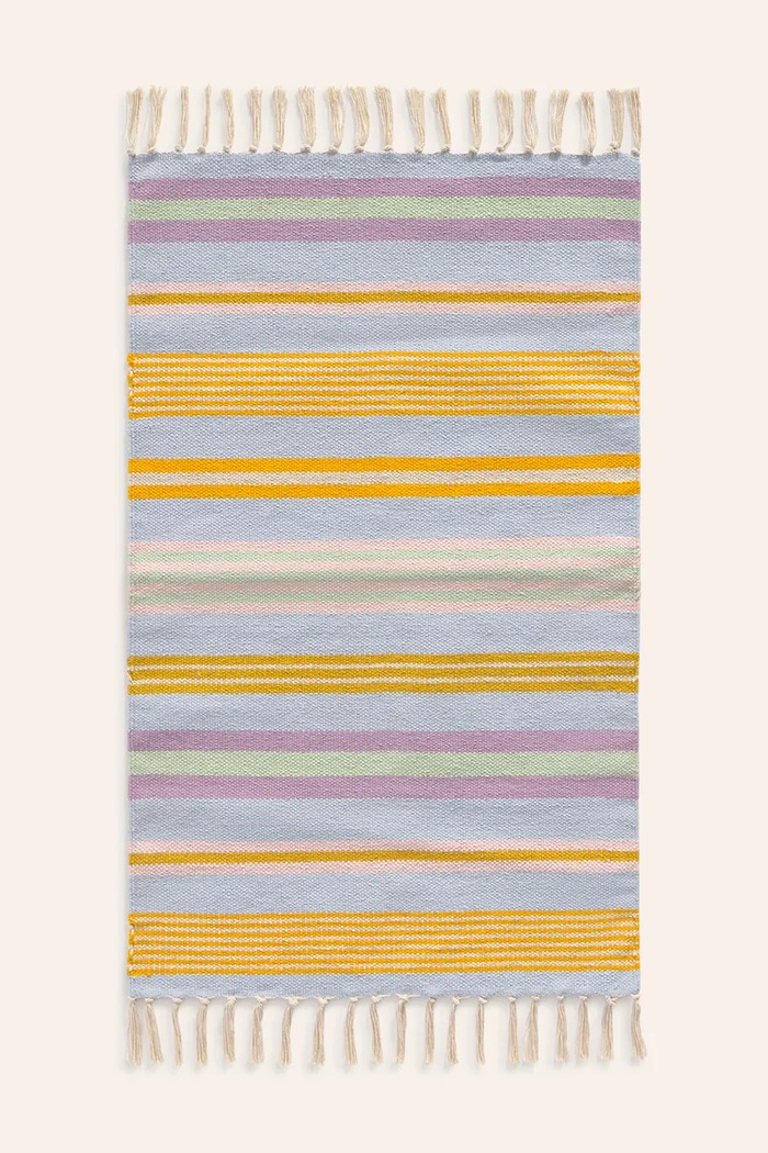 Calma House dywanik podłogowy bawełniany 60 x 90 cm multicolor AMANDA90MUL