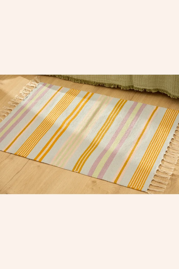 Calma House dywanik podłogowy bawełniany 60 x 90 cm multicolor AMANDA90MUL