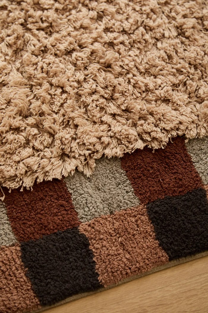 Preproga dekorativna bombažna 150 x 200 cm Calma House pisana CHURUP.200.MUL