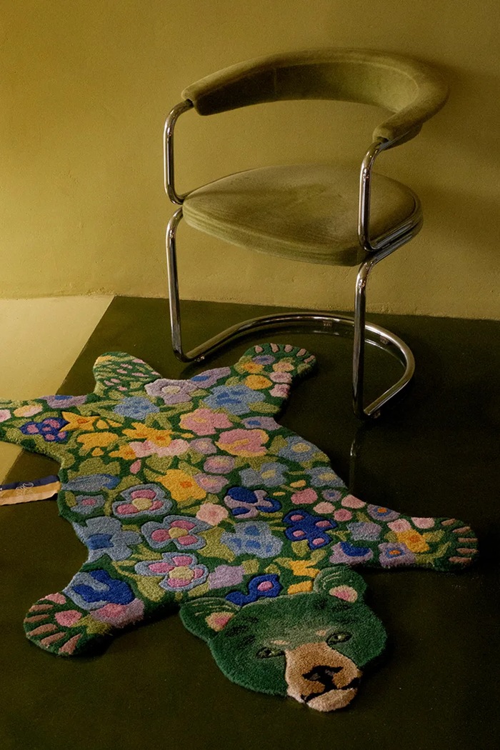 Doing Goods dywan podłogowy wełniany 145 x 97 x 2 cm multicolor 1.45.10.137.040.5