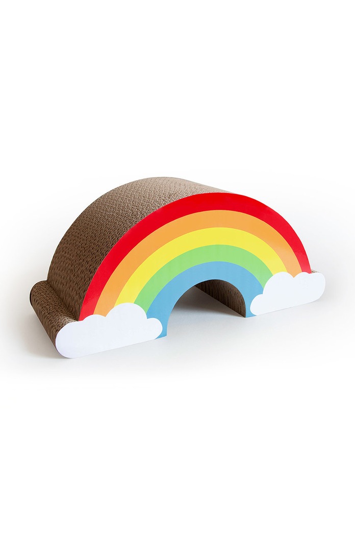 Luckies of London drapak dla kota Scratch Rainbow multicolor SK.CATRAINBOW1