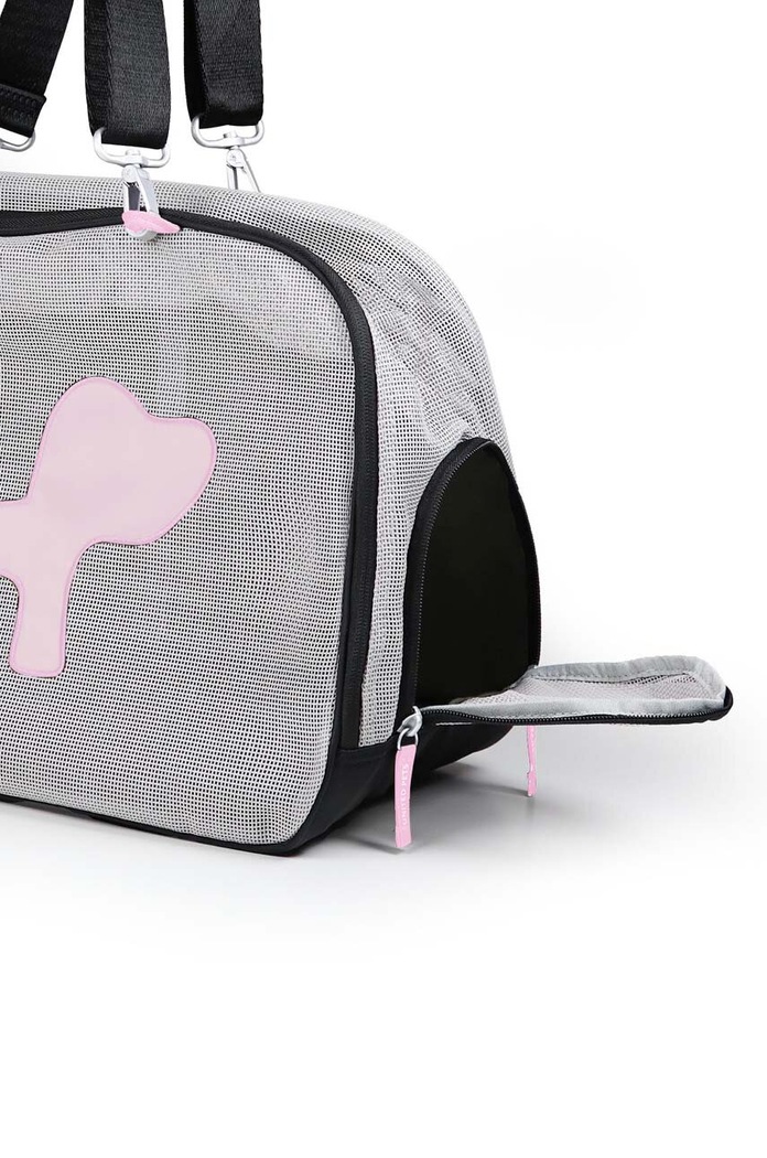 United Pets transporter de animale de companie Mesh Bag ECO gri TP1551NR