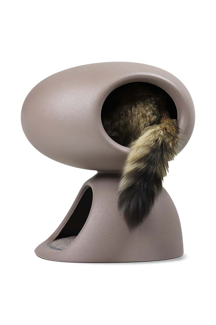 Lifestyle Pelíšek pro mazlíčka United Pets Cat Cave Milano SG5202GR hnědá