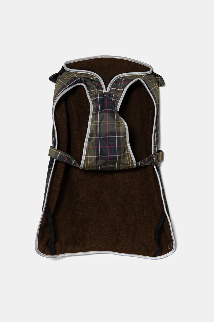 Barbour Płaszcz dla psa Tartan Waterproof Dog zielony DCO0012TN11
