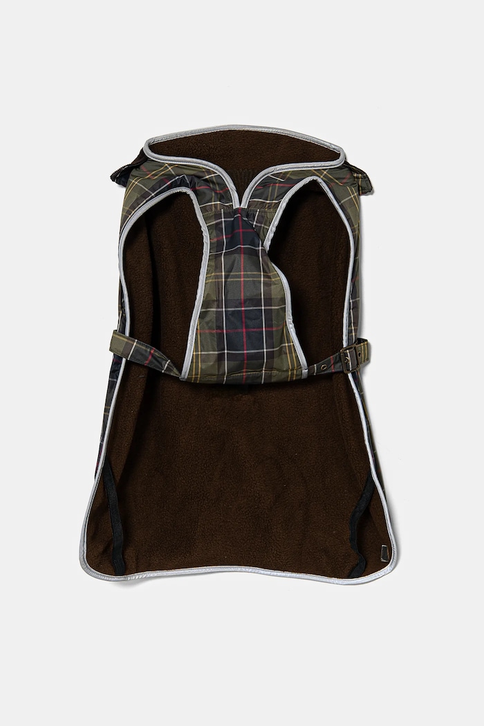 Barbour Płaszcz dla psa Tartan Waterproof Dog zielony DCO0012TN11