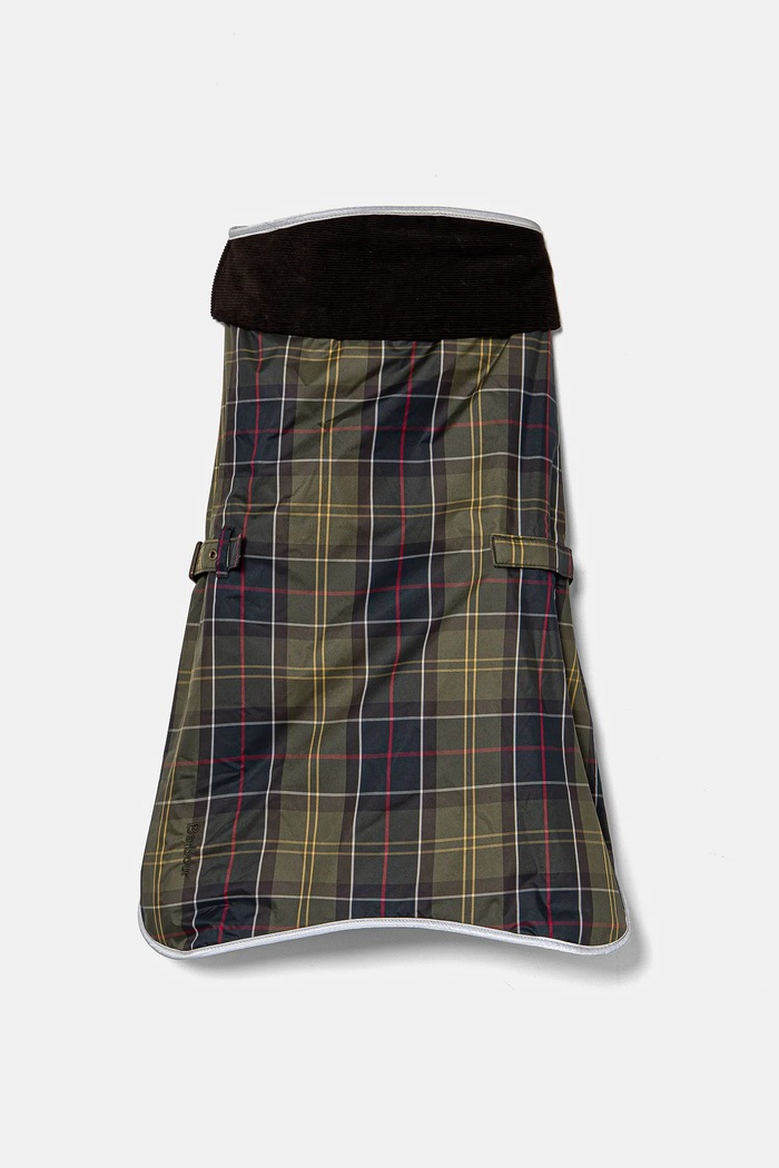 Barbour Płaszcz dla psa Tartan Waterproof Dog DCO0012TN11 zielony AA00
