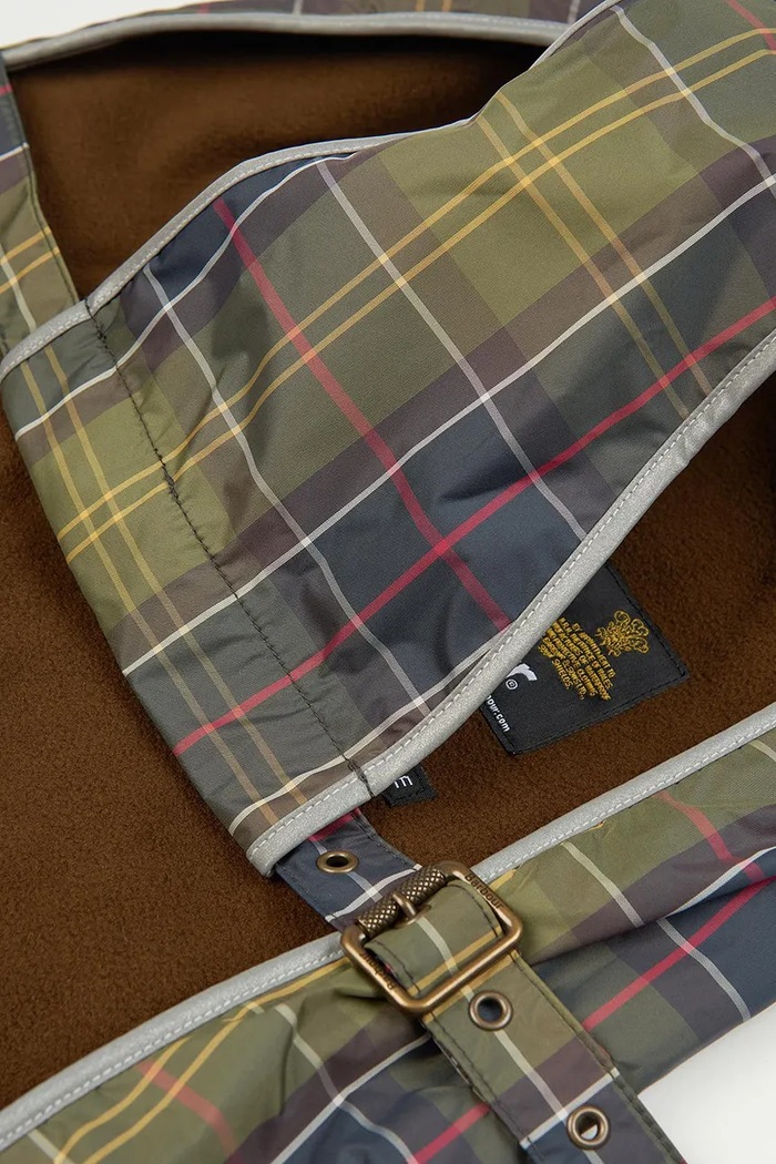 Barbour Płaszcz dla psa Tartan Waterproof Dog DCO0012TN11