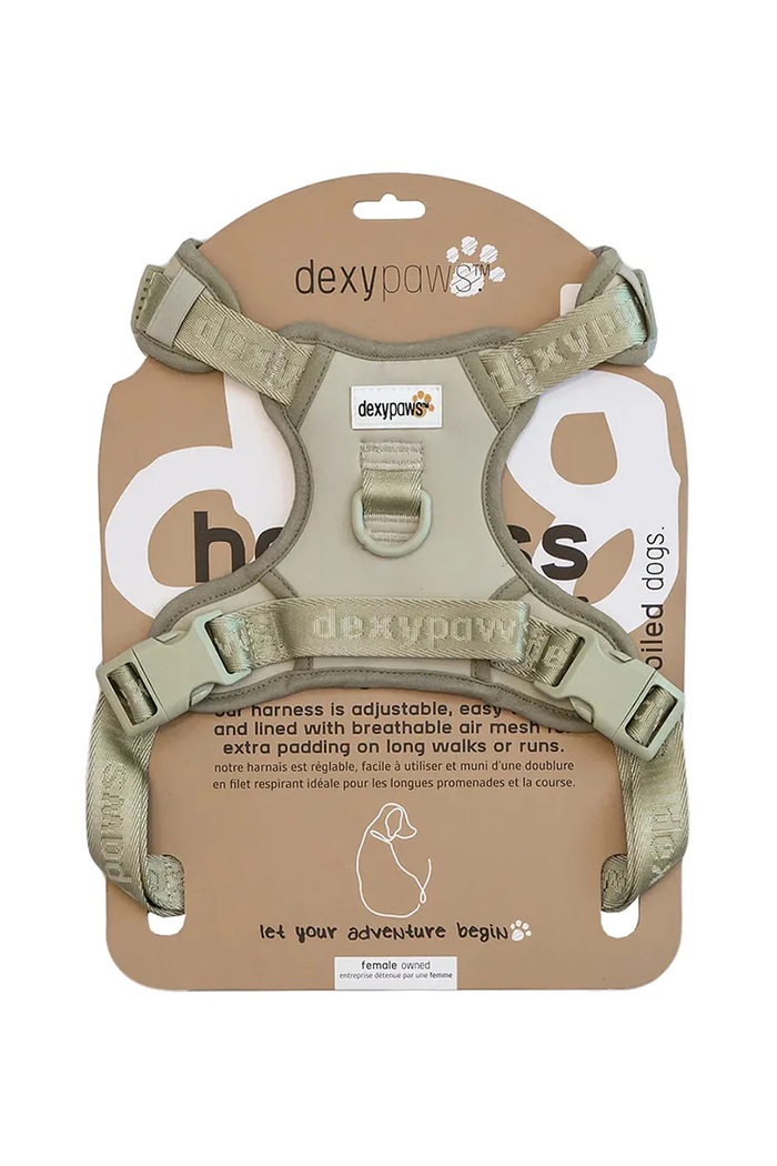 Orma za pse Dexypaws No-Pull Dog Harness Sage M H14G šarena AA00