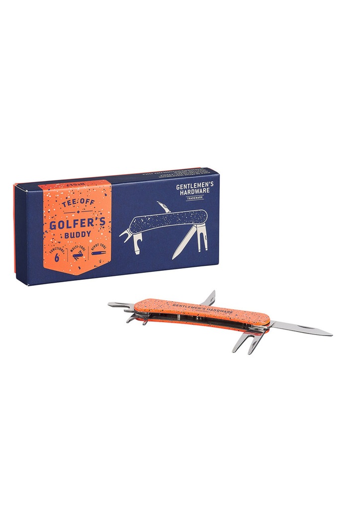 Multifunkční nářadí pro golfisty Gentlemen's Hardware GEN517UK vícebarevná AA00