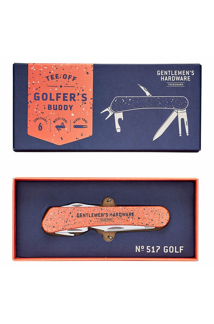 Lifestyle Multifunkční nářadí pro golfisty Gentlemen's Hardware GEN517UK vícebarevná