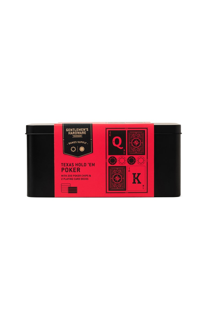 Gentlemen's Hardware póker készlet GEN581UK többszínű AA00