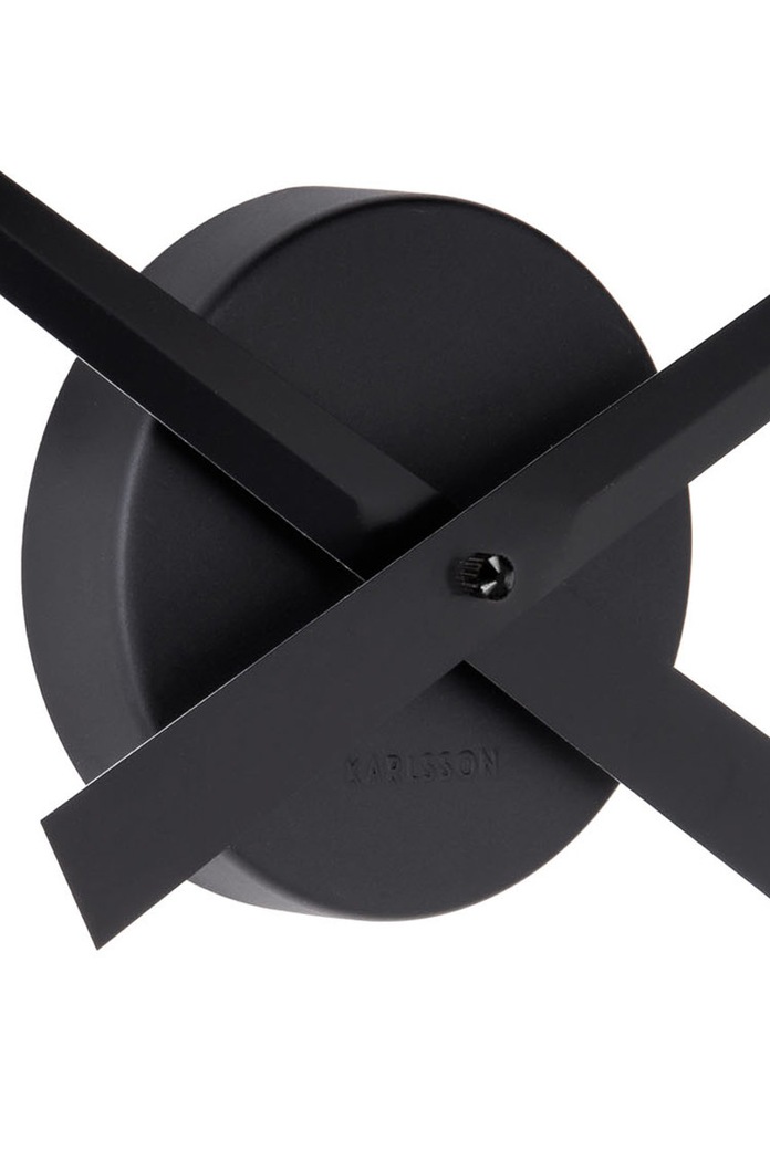 Salotto e camera Karlsson orologio da parete KA450050 nero