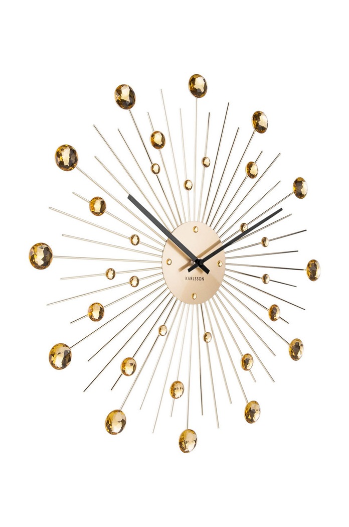 Karlsson orologio da parete KA4859GD giallo AA00