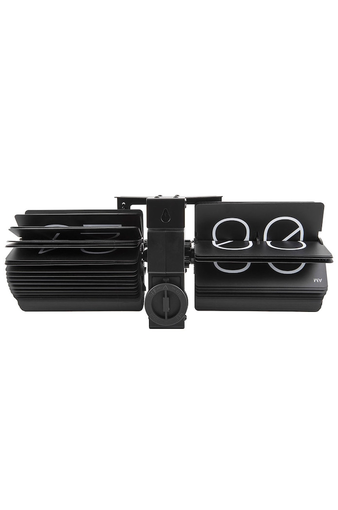 Living și dormitor Karlsson ceas flip KA5602BK negru