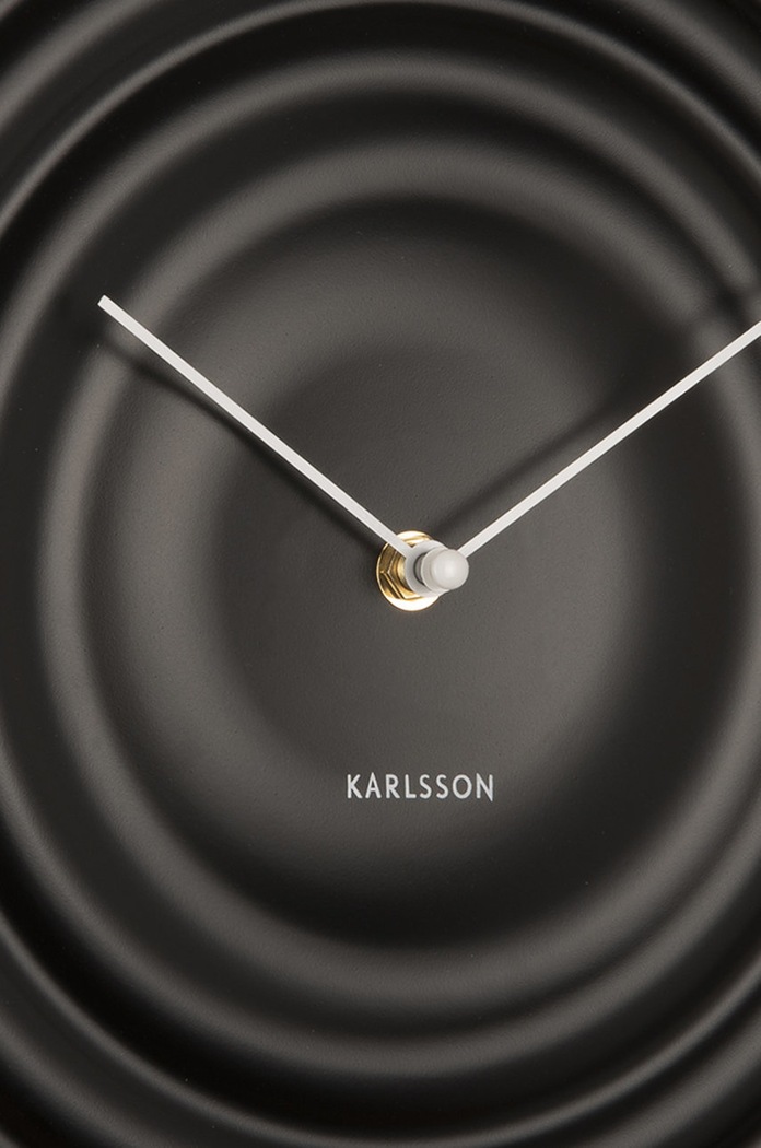 Karlsson zegar ścienny czarny KA5881BK