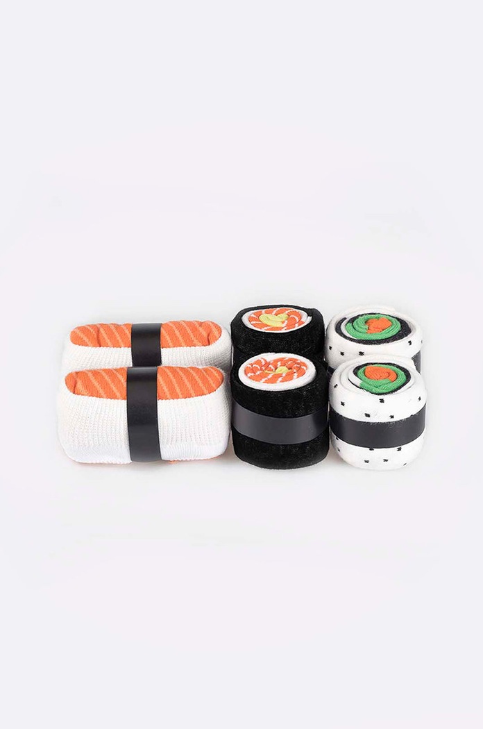 Ponožky Eat My Socks Sushi Box (3-pack) EMSNOCSUX3 vícebarevná AA00
