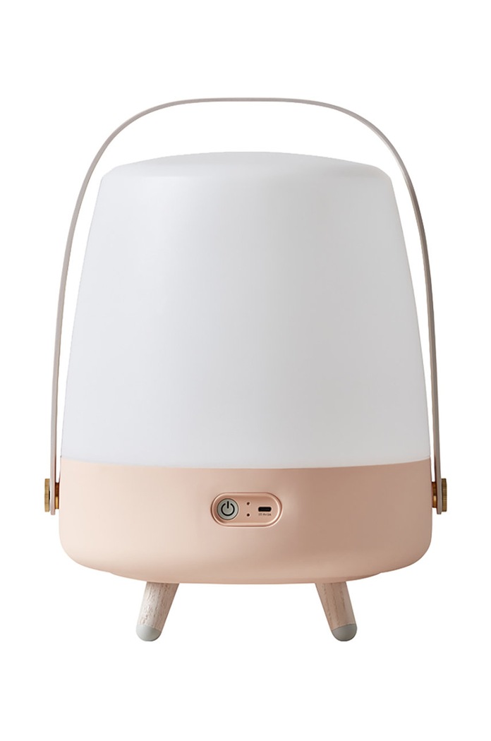 Lifestyle LED lampa s reproduktorem Kooduu LPSLR růžová