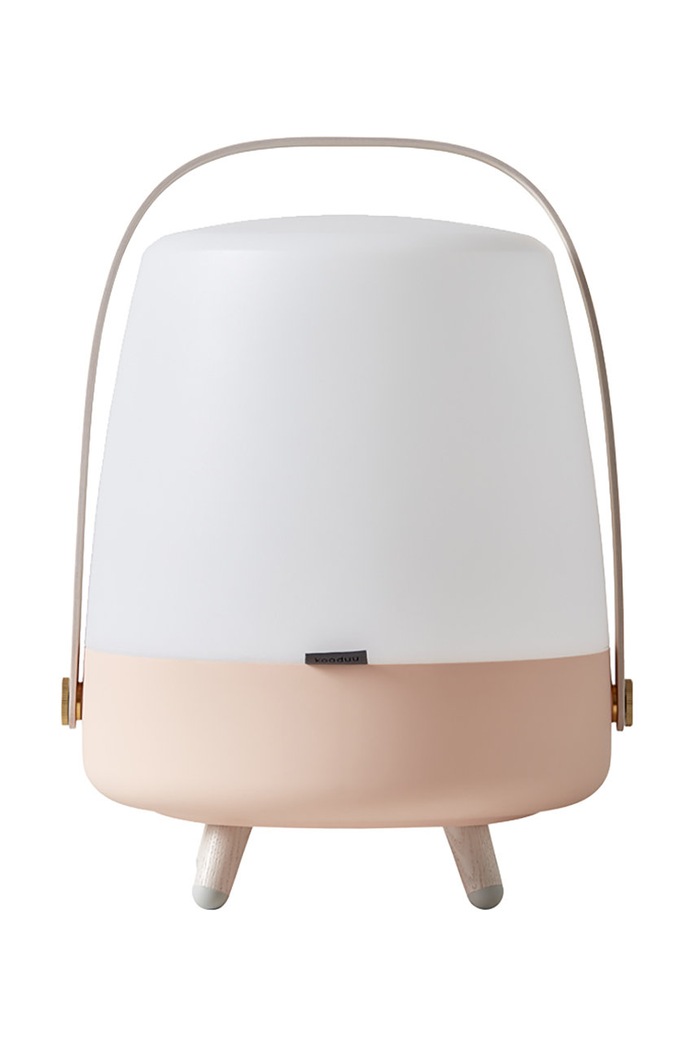 LED lampa s reproduktorem Kooduu růžová LPSLR