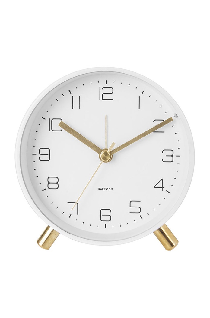 Karlsson budzik biały KA5752WH