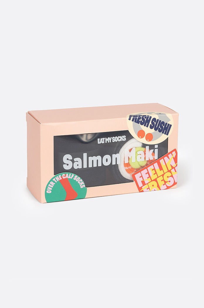 Eat My Socks Sosete Salmon Maki multicolor EMSNOCMASA