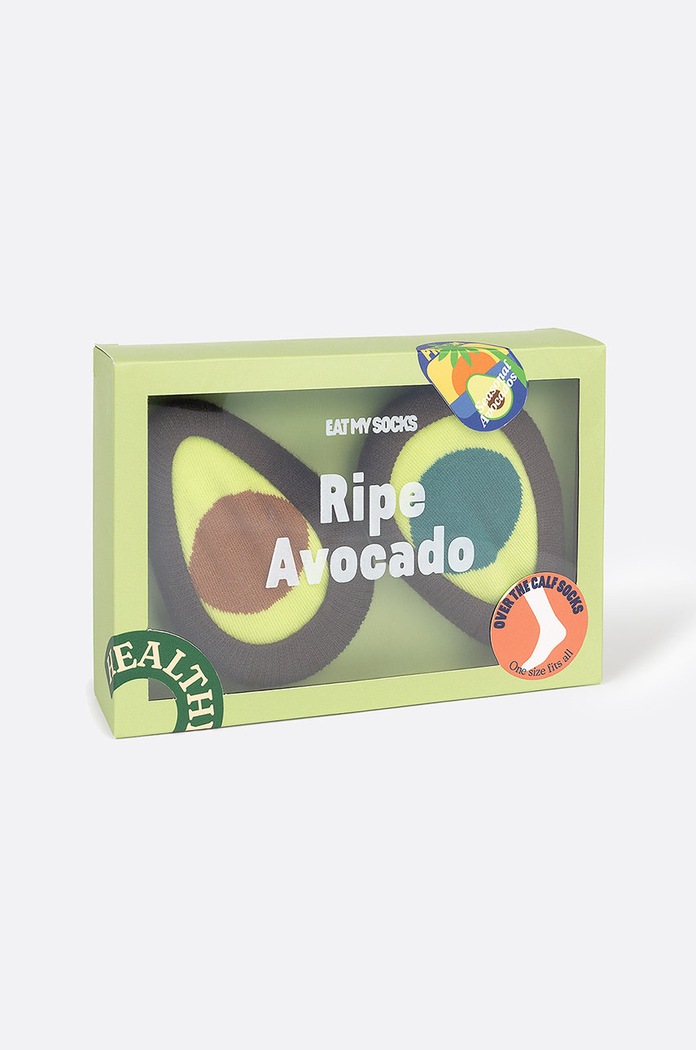 Eat My Socks Sosete Ripe Avocado verde EMSNOCFRAV