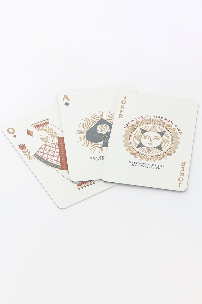 Designworks Ink karty do gry Shapes Playing DPC.1003EU multicolor AA00