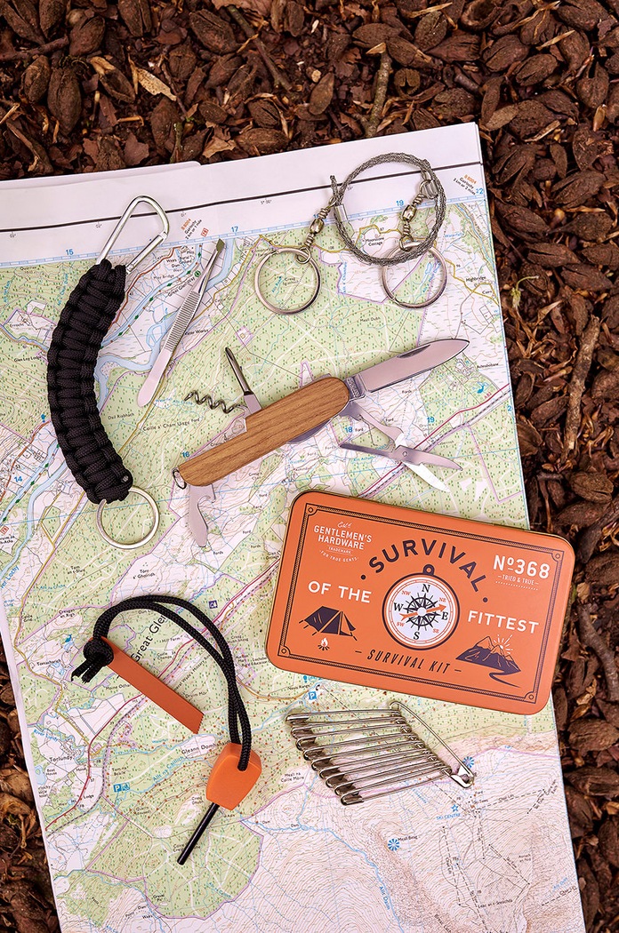 Gentlemen's Hardware niezbędnik kempingowy Survival Kit multicolor GEN368