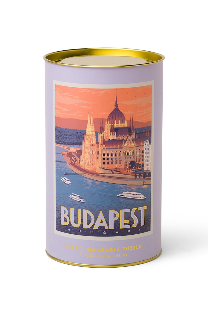 Designworks Ink puzzle v tube Budapest 500 dielov viacfarebná DPZ5.2025ADEU
