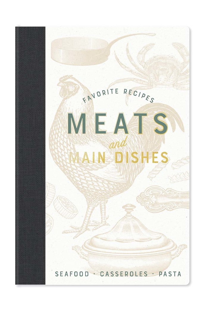 Lifestyle Designworks Ink set de caiete pentru retete Bon Appetit (5-pack) JTBS.1003EU rosu