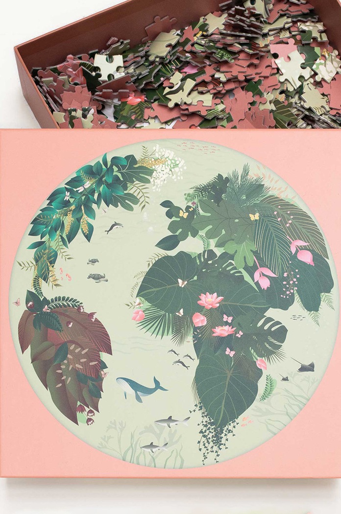 Vissevasse puzzle I Love Mother Earth 500 elementów F.2019.053.G9 multicolor AA00