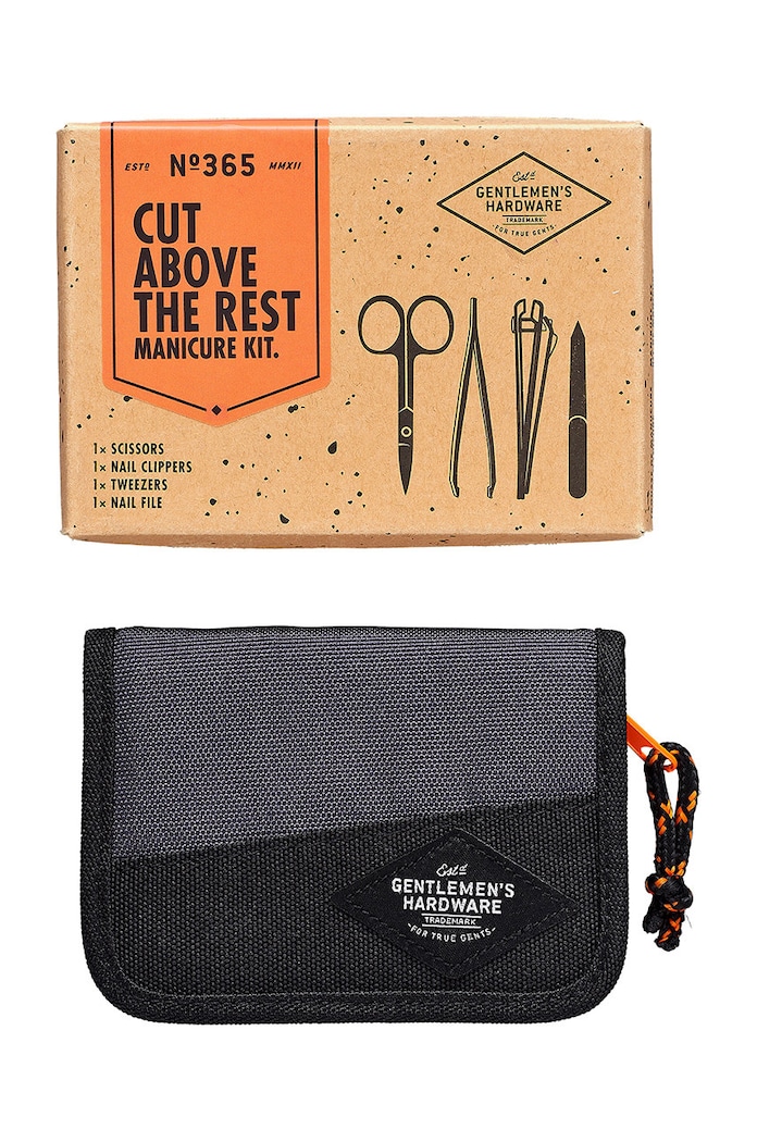 Gentelmen's Hardware set da manicure GEN365UK grigio AA00
