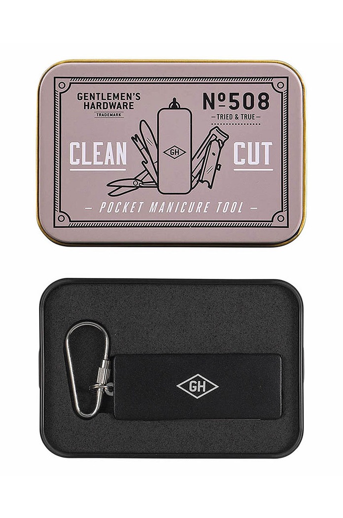 Lifestyle Gentlemen's Hardware Zestaw do manicure Pocket Manicure Tool GEN508UK czarny