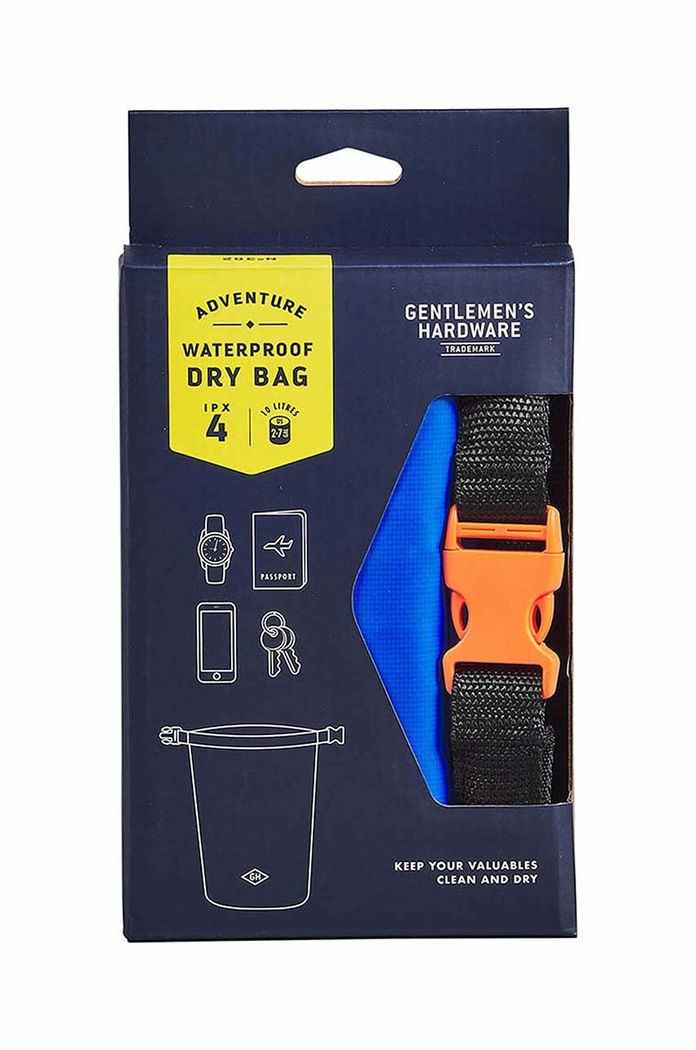 Gentelmen's Hardware geantă de voiaj impermeabilă albastru GEN382UK