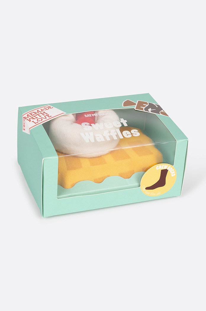 Eat My Socks Ponožky Sweet Waffle viacfarebná EMSNCRSWWA
