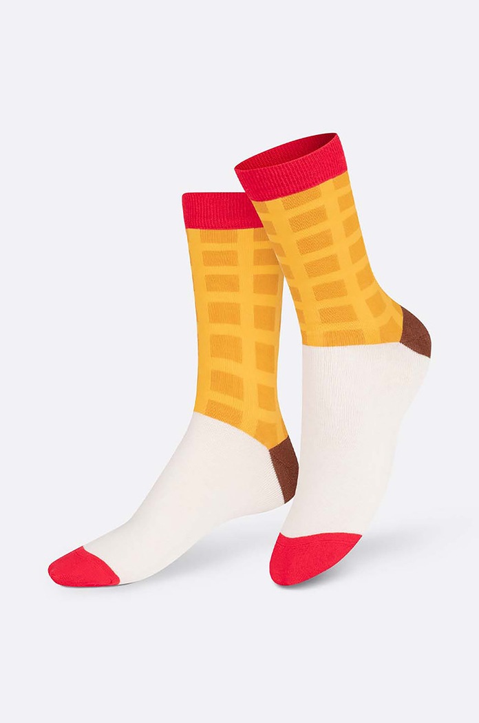 Oblečenie Eat My Socks Ponožky Sweet Waffle EMSNCRSWWA viacfarebná
