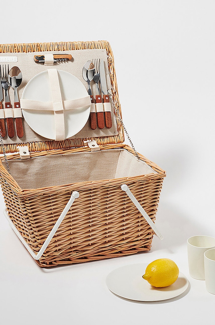 SunnyLife set de picnic (12-pack) bej S2DSCBNA
