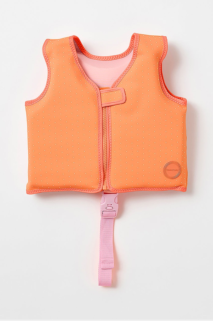 SunnyLife vestă înot pentru copii Heart roz S2VVEMHT