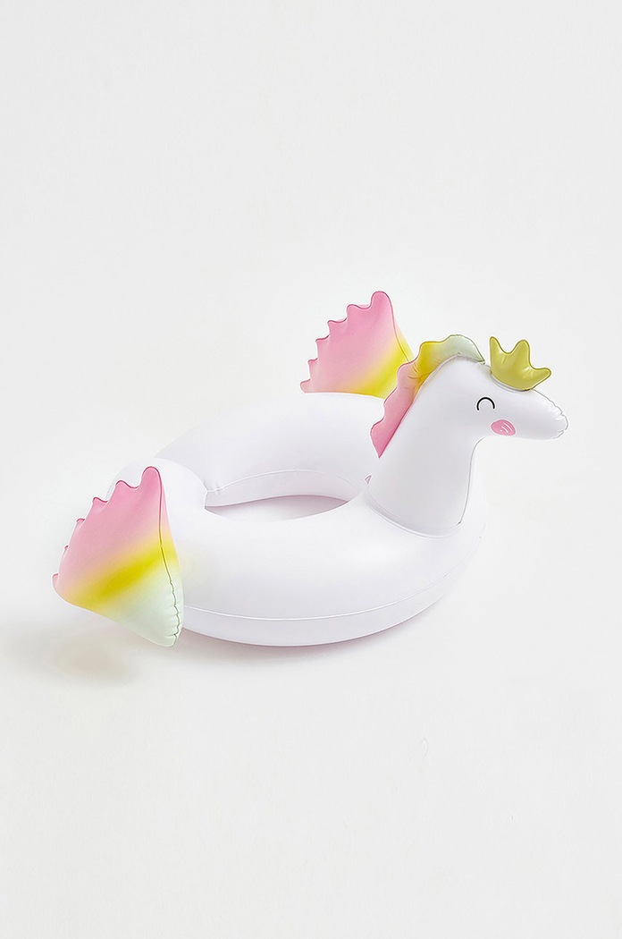 SunnyLife colac de înot Mini Unicorn alb S2LKIDUN