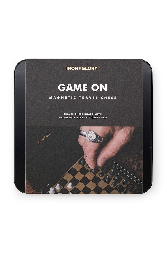 Luckies of London zestaw szachów podróżnych Game On multicolor LK.IAGGO