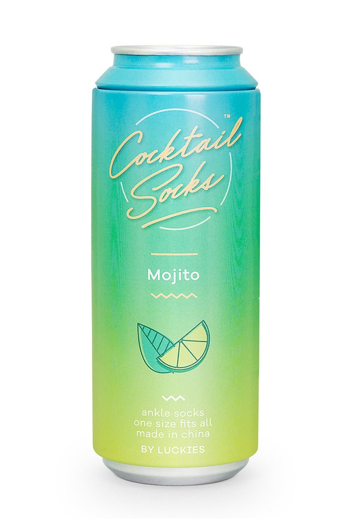 Luckies of London skarpetki w puszce Mojito Coctail multicolor LK.LUKSTM