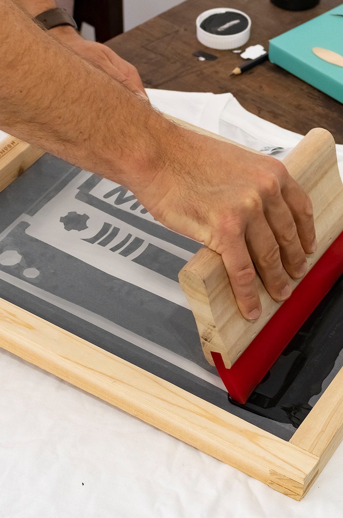 Sada pro sítotisk Luckies of London Screen Printing Kit vícebarevná LK.PCSP