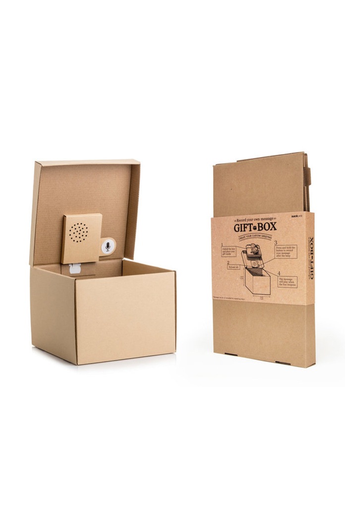 Luckies of London Cutie cadou cu mesaj vocal Recordable Gift Box multicolor SK.BOXVOICE1