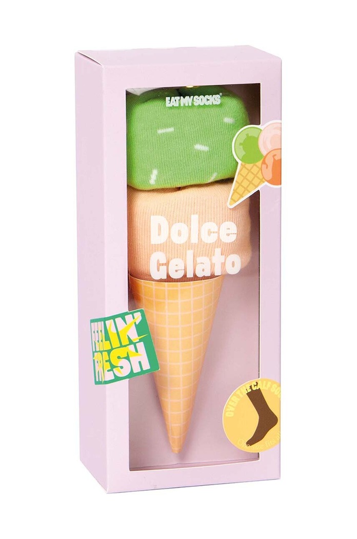 Eat My Socks Ponožky Dolce Gelato viacfarebná EMSNOCGEPG